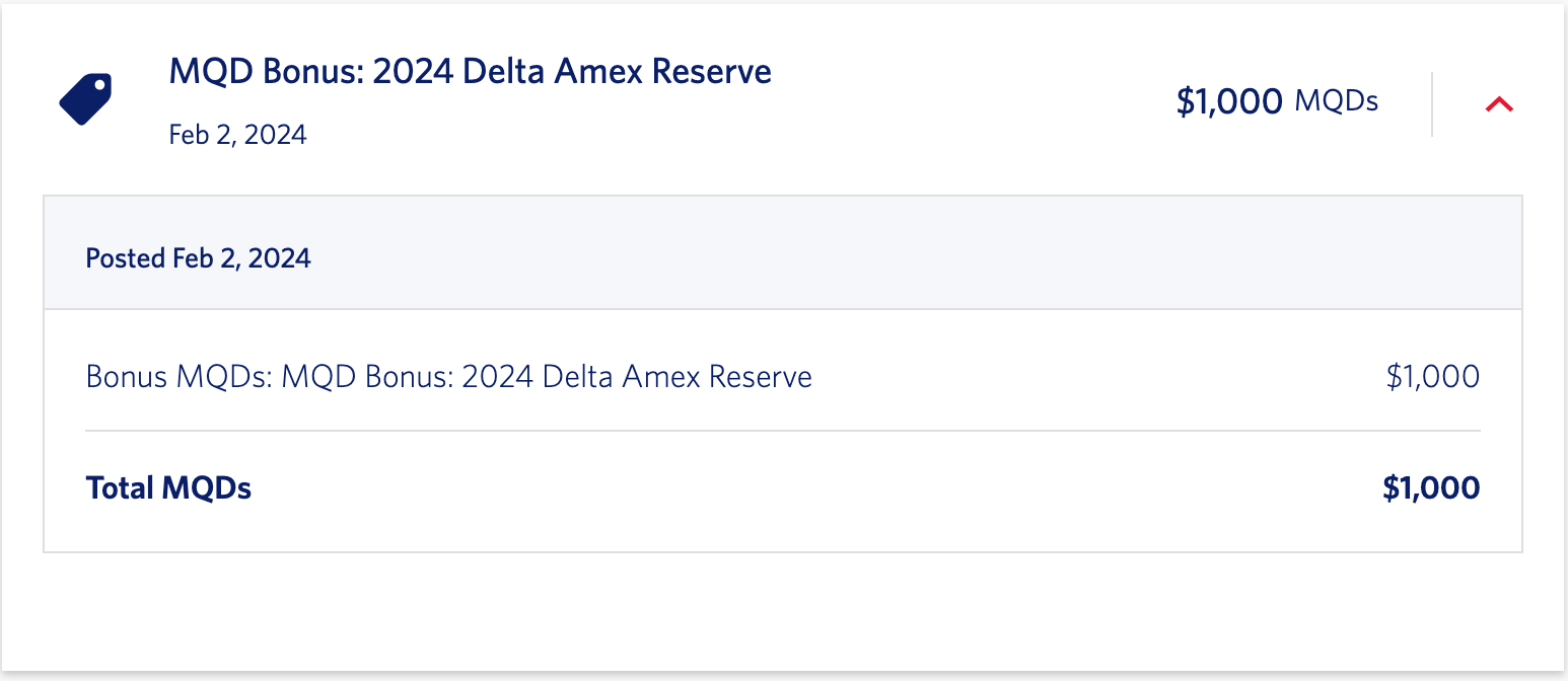 Delta credit card status boost.